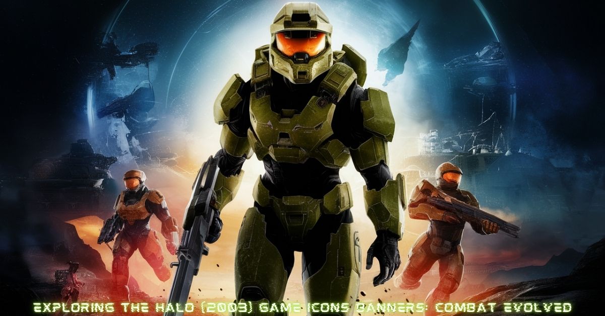 Exploring The Halo (2003) Game Icons Banners: Combat Evolved