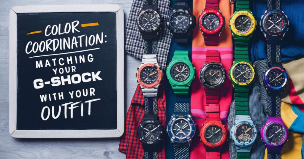 Color Coordination: Matching Your G-Shock with Your Outfit