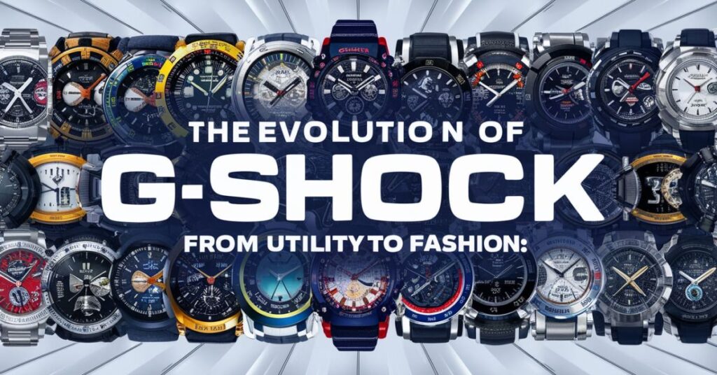 The Evolution of G-Shock: From Utility to Fashion