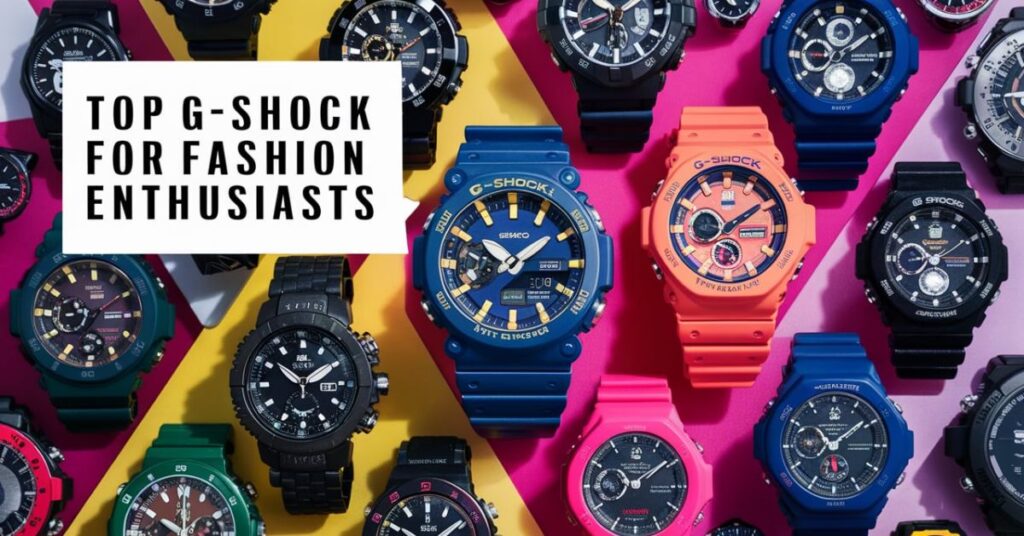 Top G-Shock Models for Fashion Enthusiasts