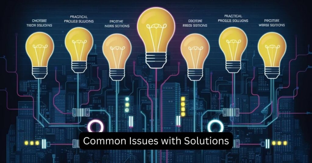 Common Issues with Solutions