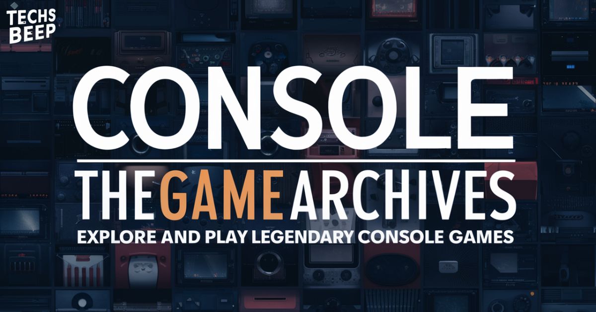 Console thegamearchives: Explore and Play Legendary Console Games