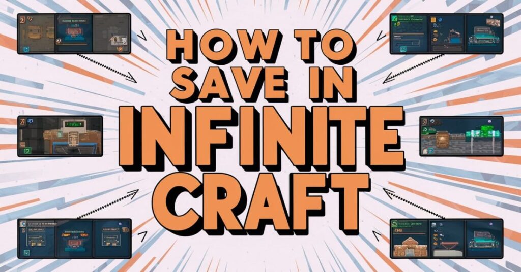 How To Save In Infinite Craft