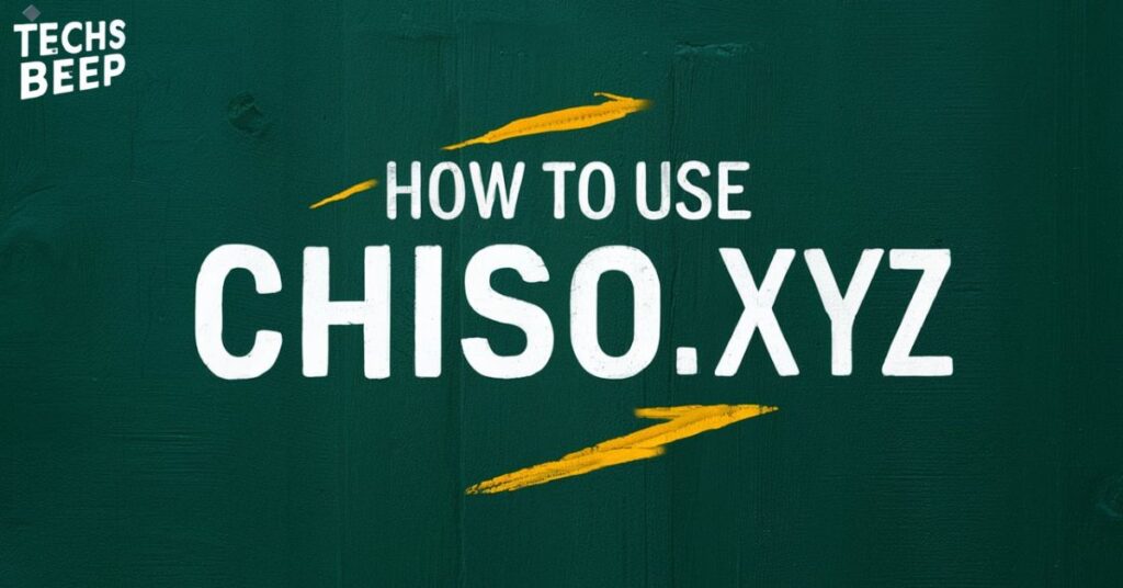 How to Use chiso.xyz