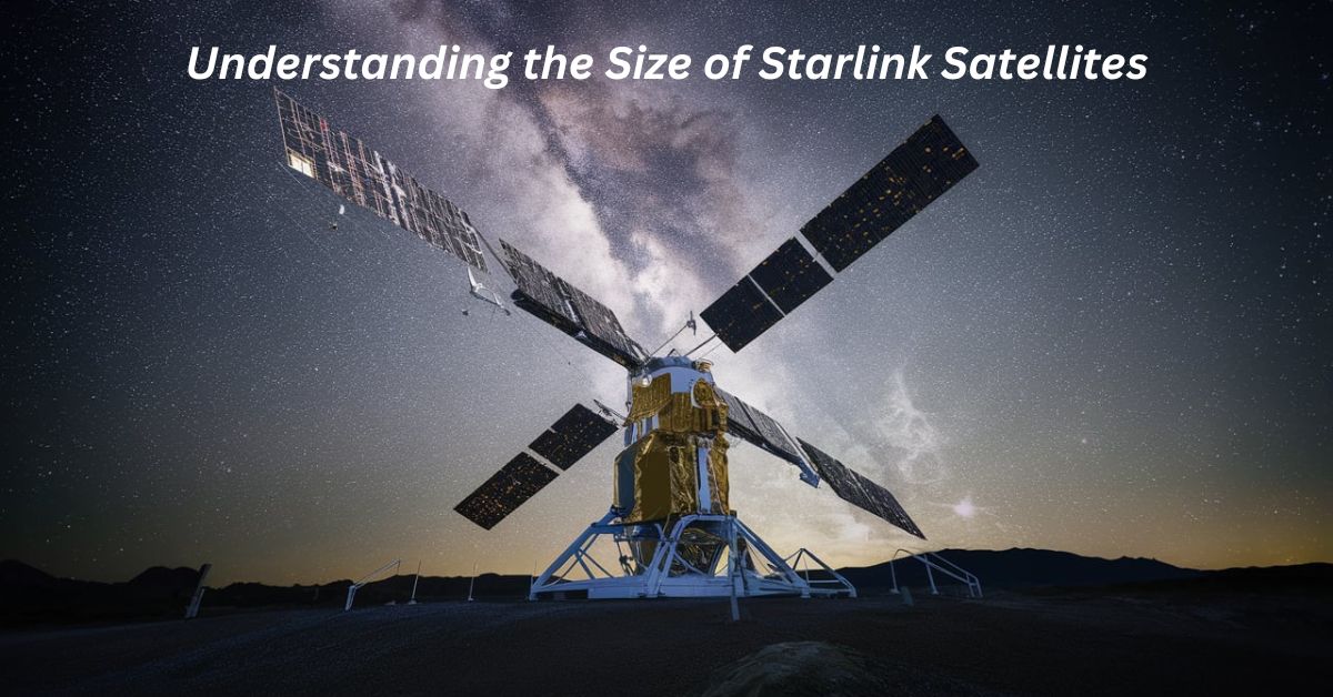 Understanding the Size of Starlink Satellites