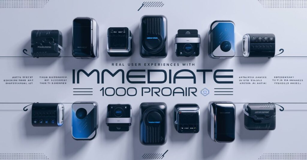 Real User Experiences with Immediate 1000 ProAir