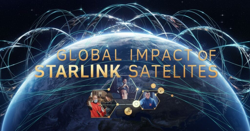 Global Impact of Starlink Satellites