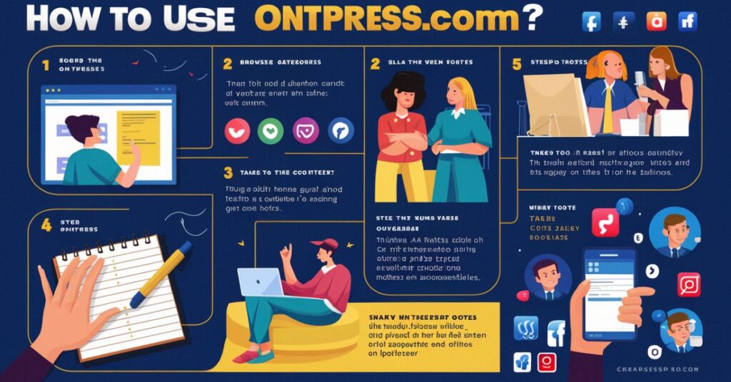 How to Use Ontpresscom?