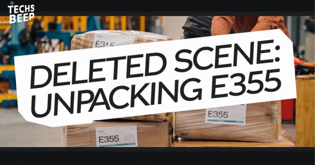 Deleted Scene: Unpacking E355