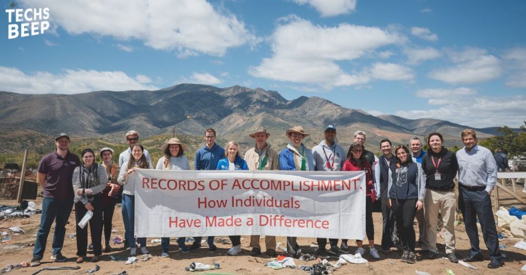 Records of Accomplishment: How Individuals Have Made a Difference