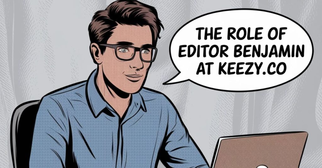 The Role of Editor Benjamin at Keezy.co