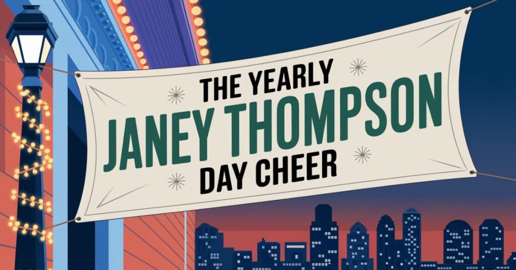 The Yearly Janey Thompson Day Cheer