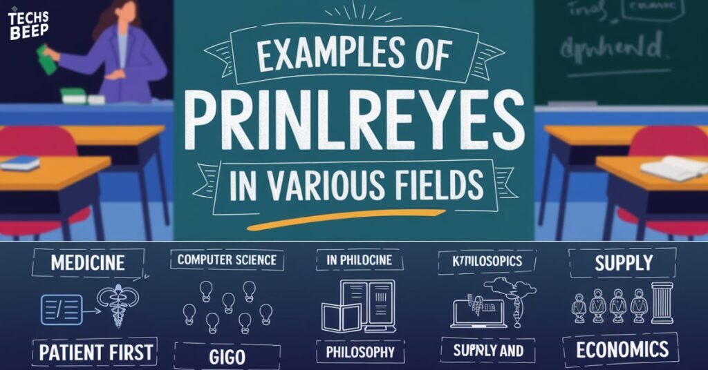 Examples of Prinlreyes in Various Fields