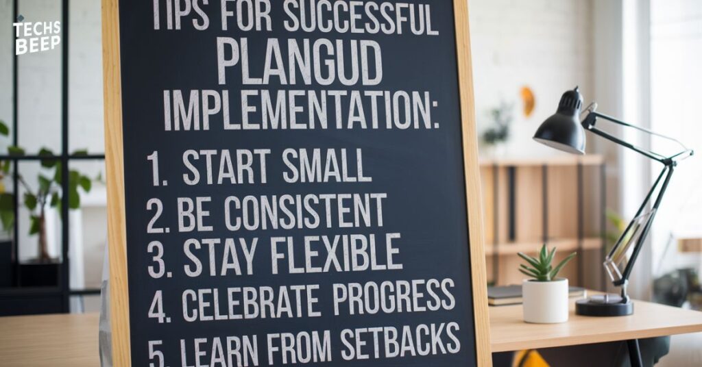 Tips for Successful Plangud Implementation