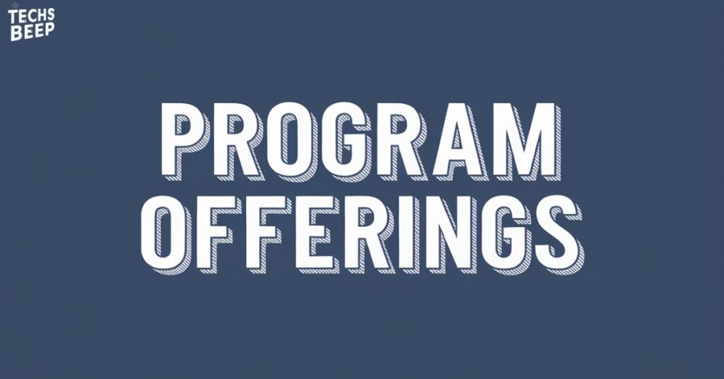 Program Offerings